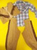 Kids Costumes to Hire - Cowboy - Fringing (waistcoat, chaps, shirt)